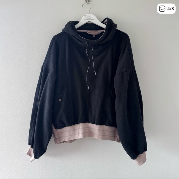 FREE PEOPLE Snow Day Hoodie L sweatshirt - Picture 3 of 7